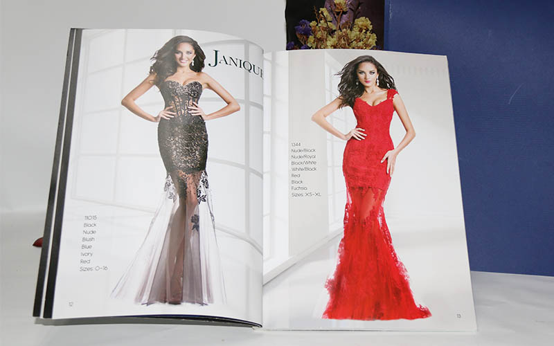 服裝畫冊印刷,國外婚紗畫冊印刷,高檔服裝畫冊印刷