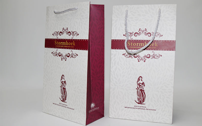 手袋印刷,手袋設計,紅酒手袋印刷設計